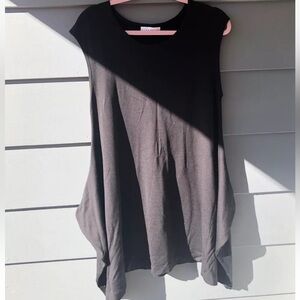 Bryn Walker Black Lagenlook Dress Size S EUC USA